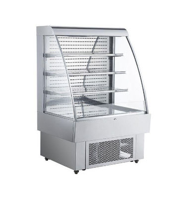alimento de 380L R404a R290 a ir loja ventilada refrigerador do supermercado do sistema de refrigeração