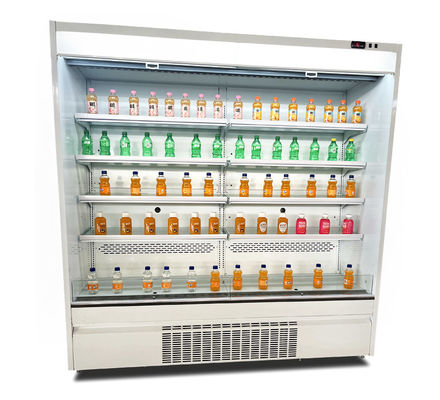 Do refrigerador aberto da exposição de R404a R290 especialista das técnicas mercantís aberto da exposição para a loja