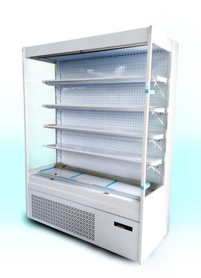 Do supermercado aberto do refrigerador 220V da exposição de Multideck o refrigerador aberto da exposição obstrui dentro