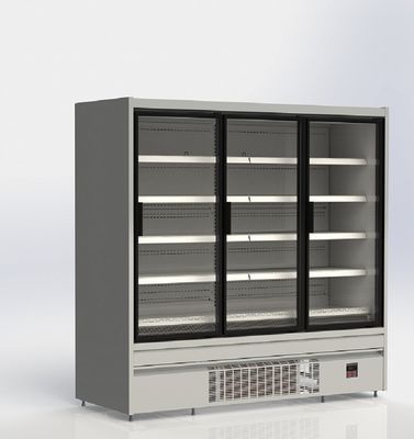 Porta de vidro ereta 220V/50HZ do refrigerador 2/3/4 da porta do supermercado R290