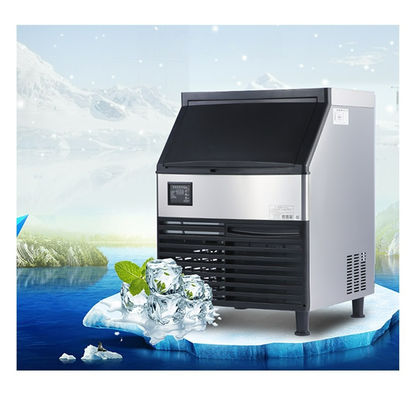 Armazenamento de gelo pequeno comercial da grande capacidade da máquina Sk-280p do cubo de gelo Ss316