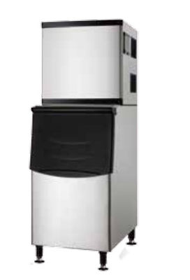Sobremesa pequena de aço inoxidável quente UV automática 500kg da máquina de gelo SK-500P da esterilização