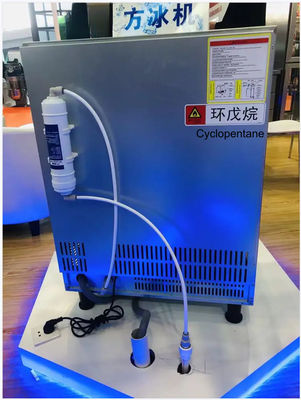 Máquina de gelo automática Sk-101b do bloco da água de esgoto fora da preservação de alimento livre do cheiro