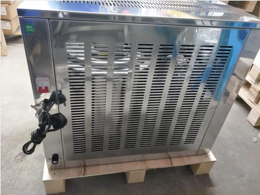Consumo 300kg/24h fresco da baixa potência da grande quantidade de máquina de gelo do floco de Sk-033 Commerical