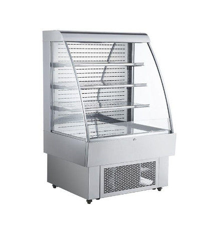 alimento de 380L R404a R290 a ir loja ventilada refrigerador do supermercado do sistema de refrigeração