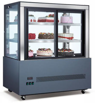 Vitrina refrigerada da sobremesa do bolo da bancada vitrina comercial