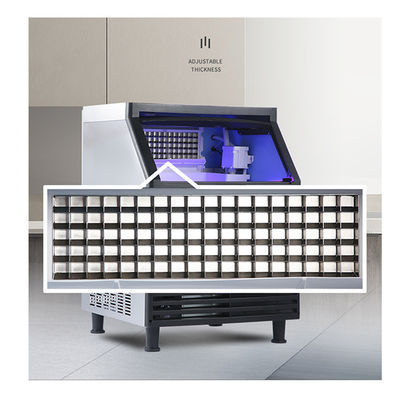Da máquina vertical do cubo de gelo de SK-210P armazenamento de gelo alto rápido comercial pequeno da barra KTV